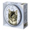 Wall Clock Forest Cat-kitten-285
