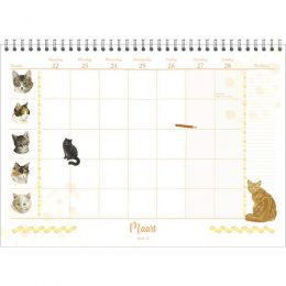 Franciens Katten familieweeknotitiekalender 2021