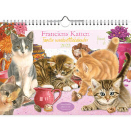 Franciens Katten familieweeknotitiekalender 2022