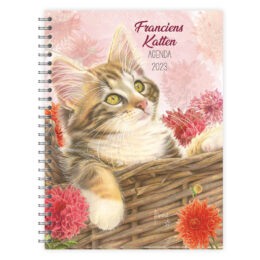 Franciens Katten Klassieke ringband bureau agenda Boskat Kitten FRANCY 2023