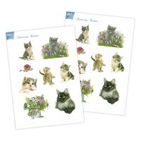 Franciens Katten Papierset – Liefde