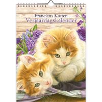 Franciens Katten verjaardagskalender BLOEMEN KITTENS