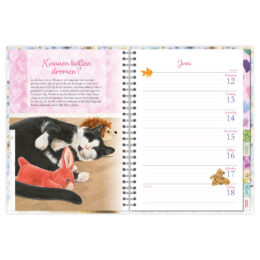 Franciens Katten bureau-agenda Schildpad Kitten BELLA 2023