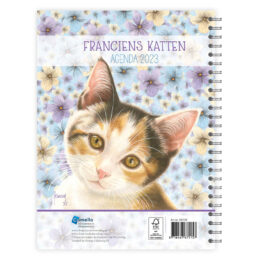 Franciens Katten bureau-agenda Schildpad Kitten BELLA 2023