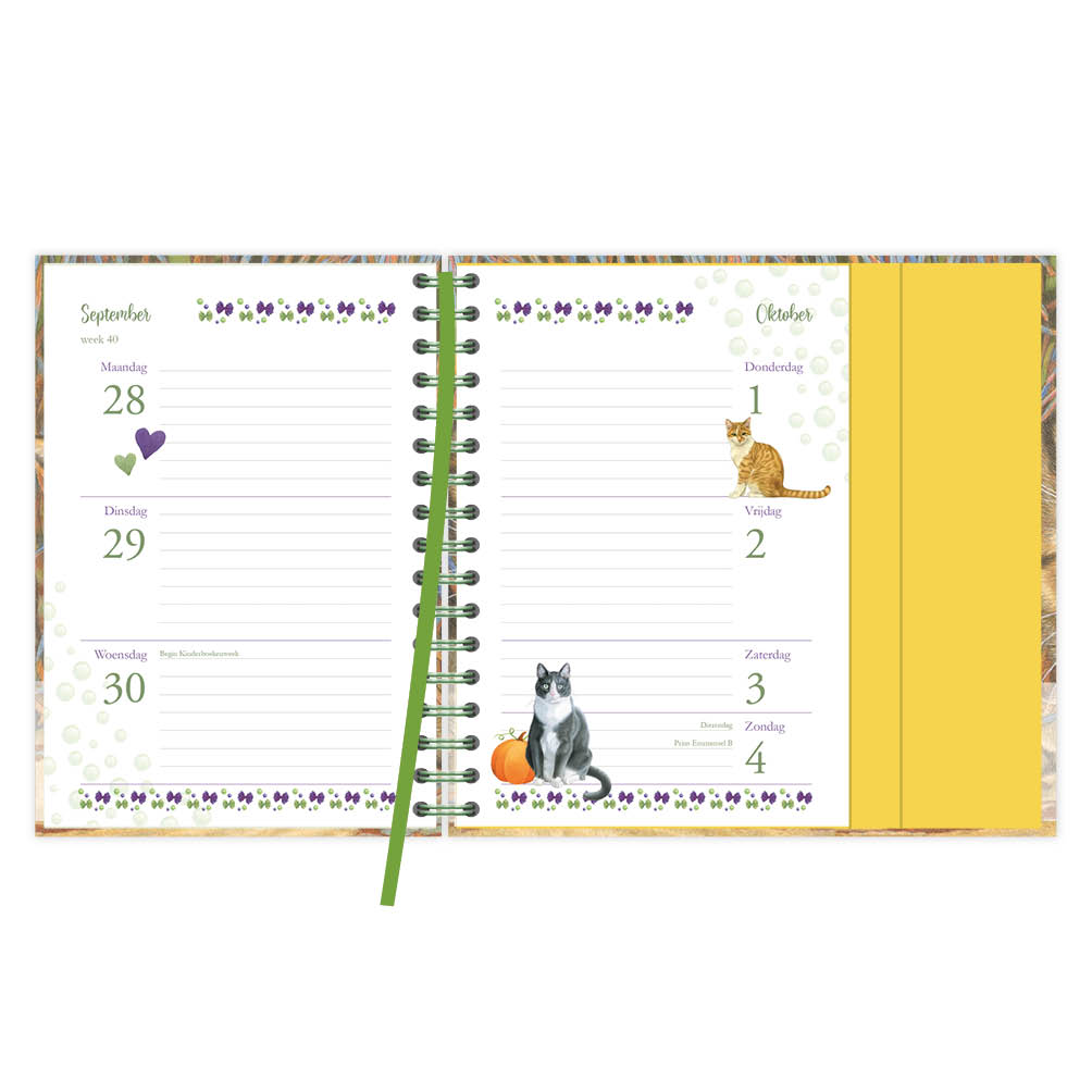 Franciens Katten Luxe spiraalagenda EVI 2026