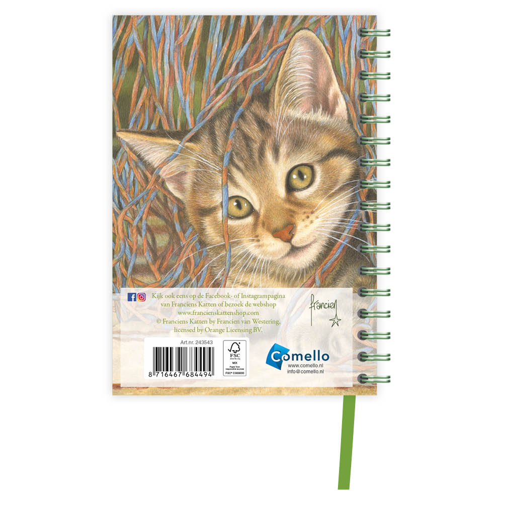 Franciens Katten Luxe spiraalagenda EVI 2026
