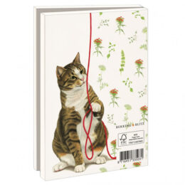 Franciens Katten Kaartenmapje RODE DRAAD