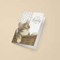 Franciens Katten wenskaart HAVE A LOVELY DAY