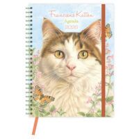 Franciens Katten Ringband bureau-agenda (HARDE KAFT) NACHO 2026