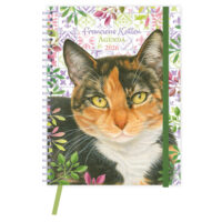 Franciens Katten RINGBAND bureau-agenda (harde kaft) LAURA 2026