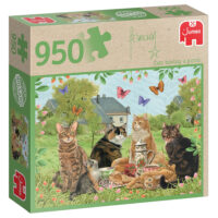 Franciens Katten puzzel CATS HAVING A PICNIC