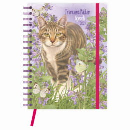 Franciens Katten Ringband bureau-agenda SUUS (zachte kaft) 2027- formaat 17 x 23cm