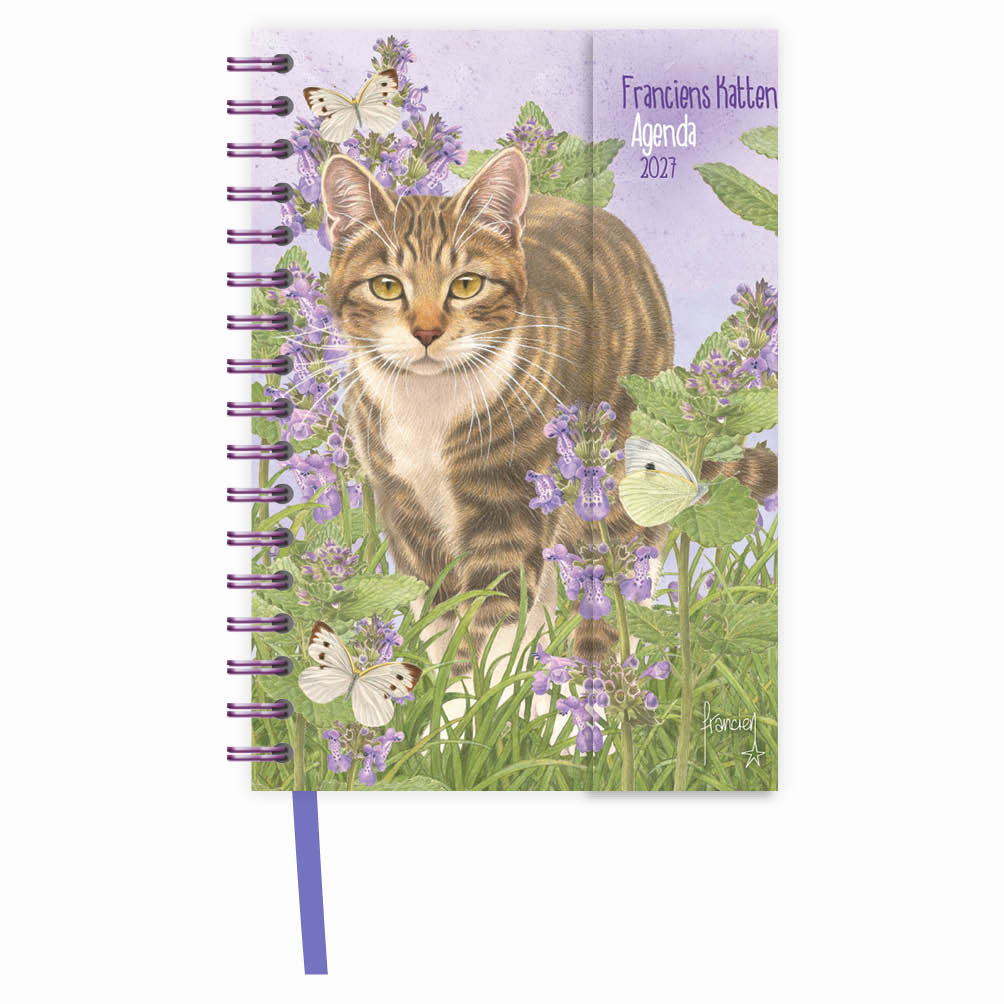 Franciens Katten Luxe spiraalagenda SUUS 2027