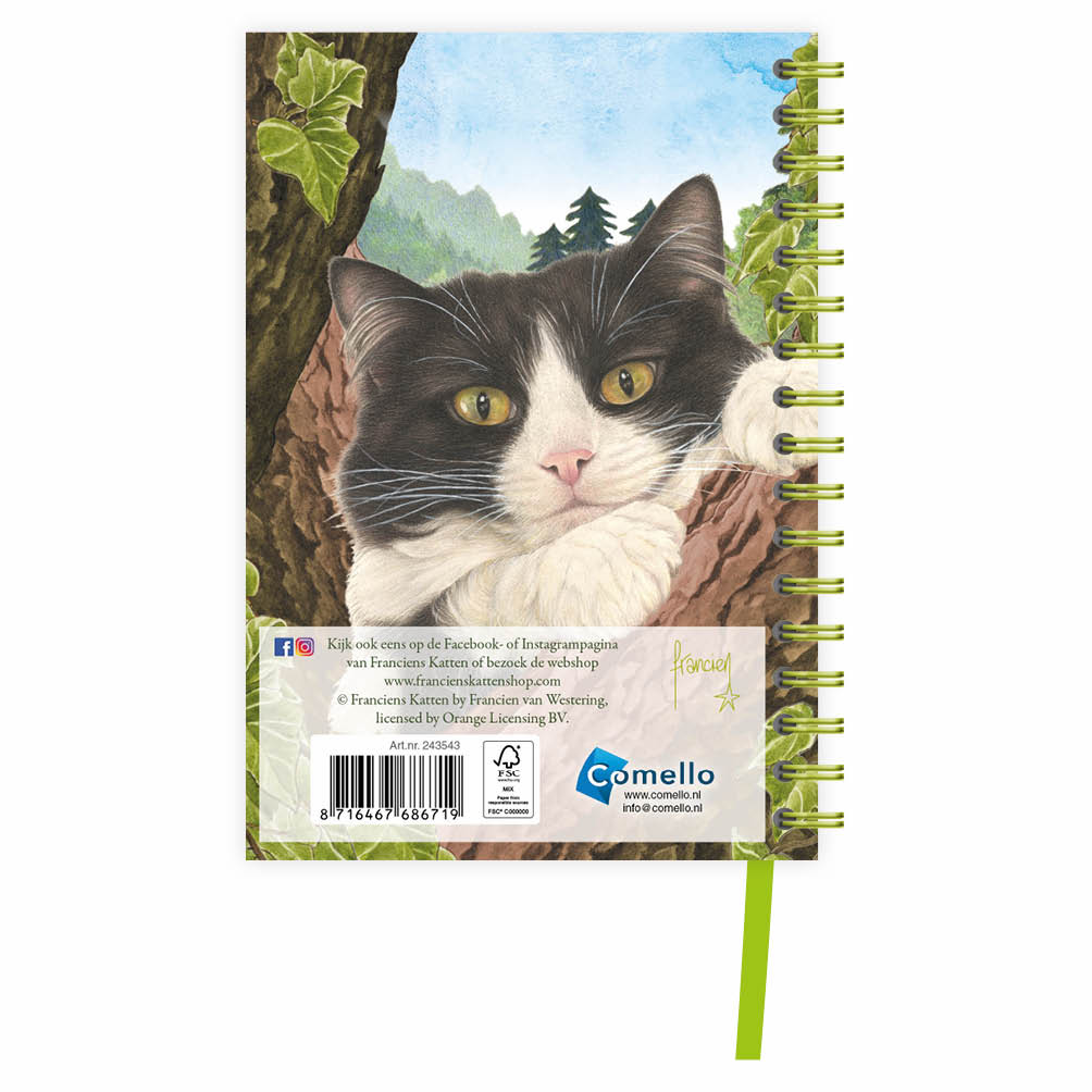 Franciens Katten Luxe spiraalagenda BAILEY 2027 - Afbeelding 3
