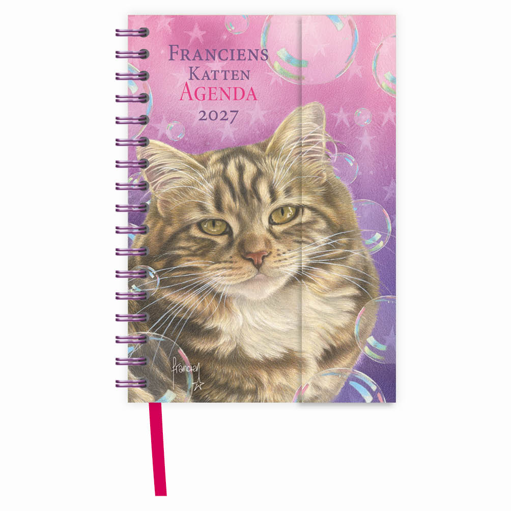 Franciens Katten Luxe spiraalagenda BLITZ 2027