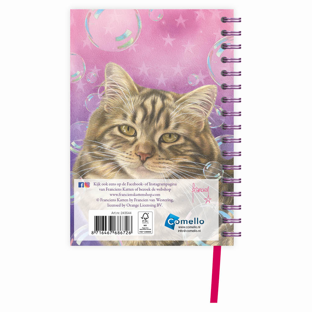 Franciens Katten Luxe spiraalagenda BLITZ 2027 - Afbeelding 3