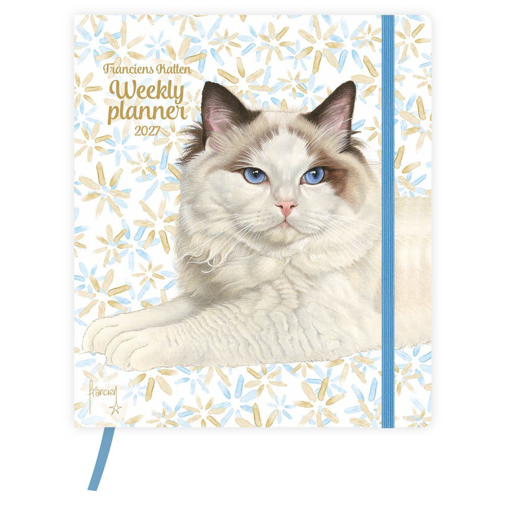 Franciens Katten Luxe weekly planner LIZZY 2027 - Afbeelding 2