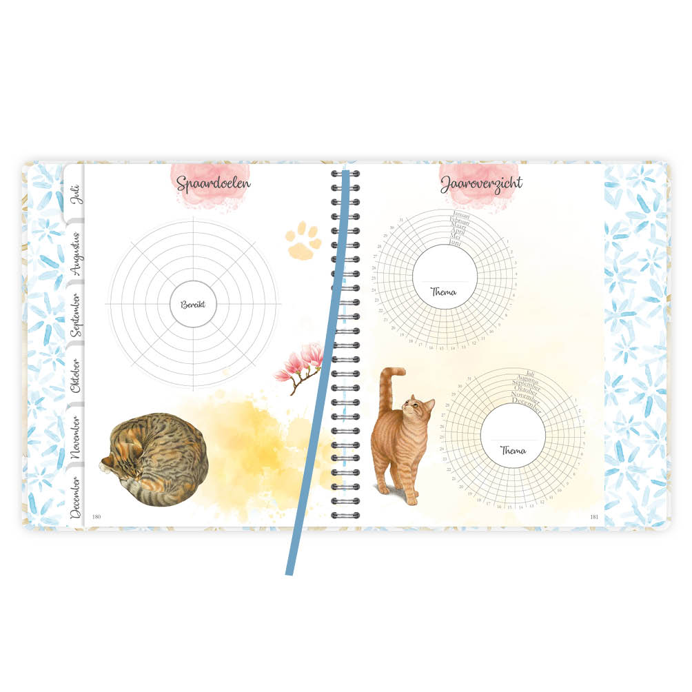 Franciens Katten Luxe weekly planner LIZZY 2027 - Afbeelding 7