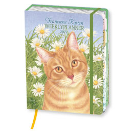 Franciens Katten Luxe weekly planner ZWAANTJE 2027