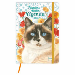 Franciens Katten Gebonden weekagenda SJORS 2027 - Formaat 13 x 18cm