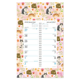 Franciens Katten weekomleg op schild ROZE BLOEMENPRACHT 2027