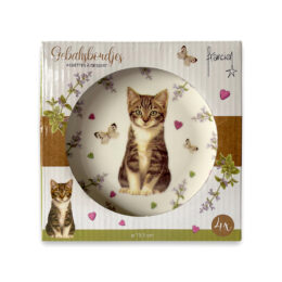Franciens Katten Set van 4 gebaksbordjes KATTENRKUID