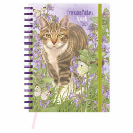 Franciens Katten Ringband bureau-agenda SUUS (zachte kaft) 2027- formaat 17 x 23cm